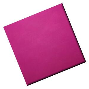 KERMA falpanel 12,5×12,5 cm élénk rózsaszín színű műbőr falburkolat Inter 18021