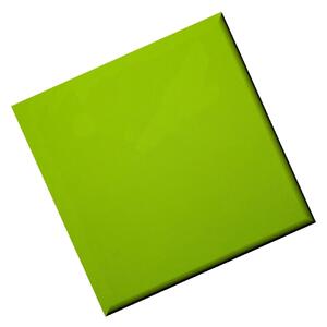 KERMA falpanel 12,5×12,5 cm műbőr élénk zöld színű falburkolat Inter 18020