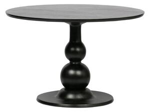 BePureHome - Blanco étkezőasztal Ø120cm, mangófa, fekete