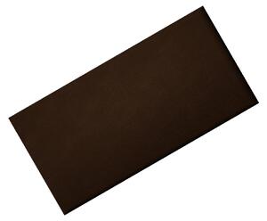 KERMA falpanel 12,5×25 cm sötét barna színű műbőr falburkolat Melody 345