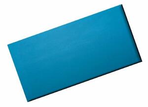 KERMA falpanel 12,5×25 cm türkiz kék színű műbőr falburkolat Inter 18009