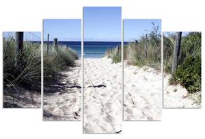 Gario Vászonkép Út a dunéken keresztül - 5 részes Méret: 100 x 70 cm