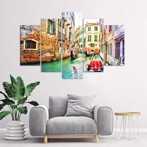 Gario Vászonkép Egy velencei utazás - 5 részes Méret: 100 x 70 cm