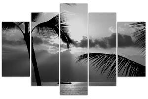 Gario Vászonkép A tengerparton - 5 részes Méret: 100 x 70 cm