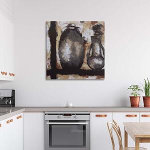 Gario Vászonkép Két kancsó a polcon Méret: 30 x 30 cm
