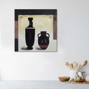 Gario Vászonkép Két fekete kancsó Méret: 30 x 30 cm