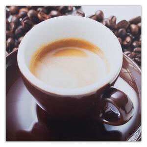 Gario Vászonkép Fél csésze kávé Méret: 30 x 30 cm