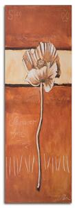 Gario Vászonkép Egy magányos pipacs Méret: 30 x 90 cm