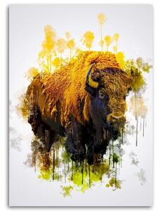 Gario Vászonkép Nagy bölény - Cornel Vlad Méret: 40 x 60 cm