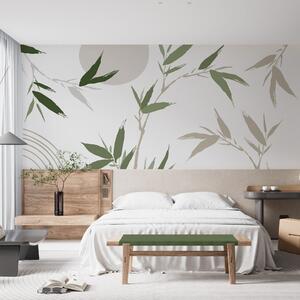 Fotótapéta Absztrakt ág levelekkel, Fotótapéta egyedi, w05398v1 : Uwalls.hu