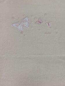 Wellsoft takaró bélelt 70×100 cm - rózsaszín pillangó