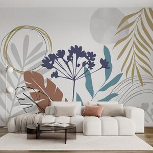 Fotótapéta Absztrakció növényekkel, Fotótapéta modern, w05400 : Uwalls.hu