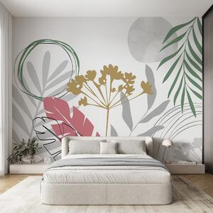 Fotótapéta Absztrakció növényekkel, Fotótapéta modern, w05400v1 : Uwalls.hu