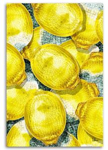 Gario Vászonkép Sárga citrom - Rubiant Méret: 40 x 60 cm