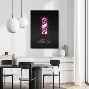 Gario Vászonkép Neon tábla - Rubiant Méret: 40 x 60 cm