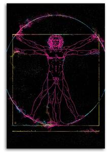 Gario Vászonkép Da Vinci vitruviusi embere - Nikita Abakumov Méret: 40 x 60 cm