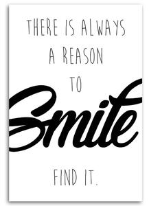 Gario Vászonkép Mindig van okunk mosolyogni - Nikita Abakumov Méret: 40 x 60 cm