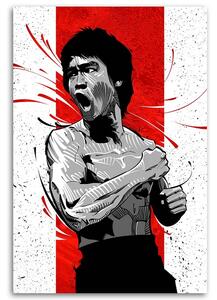 Gario Vászonkép Bruce Lee sárkányos története - Nikita Abakumov Méret: 40 x 60 cm