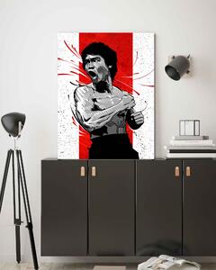 Gario Vászonkép Bruce Lee sárkányos története - Nikita Abakumov Méret: 40 x 60 cm