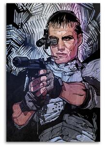 Gario Vászonkép Universal katonájában, Dolph Lundgren - Nikita Abakumov Méret: 40 x 60 cm
