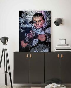 Gario Vászonkép Universal katonájában, Dolph Lundgren - Nikita Abakumov Méret: 40 x 60 cm