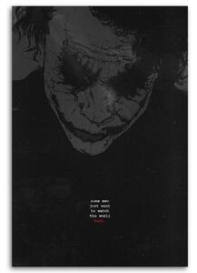 Gario Vászonkép Joker fekete-fehér - Nikita Abakumov Méret: 40 x 60 cm