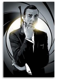 Gario Vászonkép James Bond - Nikita Abakumov Méret: 40 x 60 cm