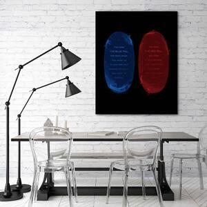 Gario Vászonkép A kék és a vörös pillér - Nikita Abakumov Méret: 40 x 60 cm