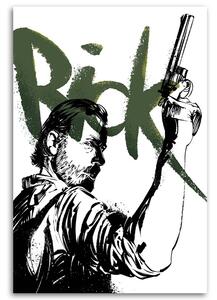 Gario Vászonkép The Walking dead, Rick Grimes - Nikita Abakumov Méret: 40 x 60 cm