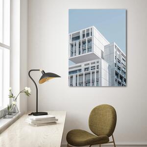 Gario Vászonkép Fehér modern épület - Nikita Abakumov Méret: 40 x 60 cm