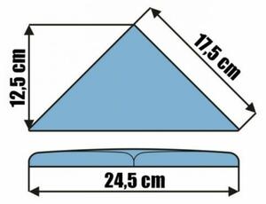 KERMA Triangle-2 kék színű falpanel Arden 507