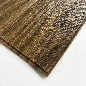 Walnut board - Dió barna deszka szivacsos öntapadós 3d falmatrica
