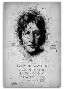 Gario Vászonkép John Lennon - Gab Fernando Méret: 40 x 60 cm