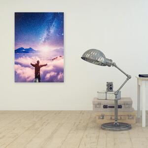 Gario Vászonkép Az ember és a galaxis - Rokibul Hasan Méret: 40 x 60 cm