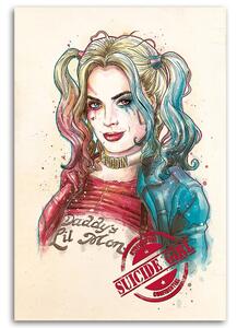 Gario Vászonkép Harley Quinn kitalált karakter - Saqman Méret: 40 x 60 cm