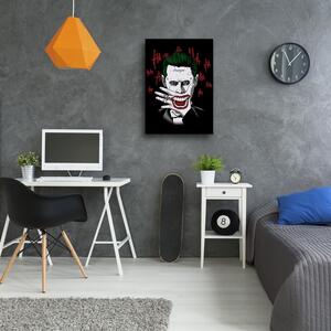 Gario Vászonkép A Joker baljósan mosolyog - DDJVigo Méret: 40 x 60 cm