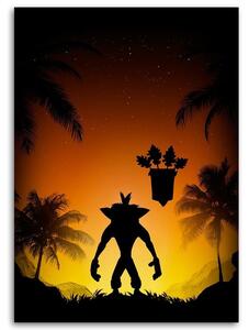 Gario Vászonkép Egy játék karakterének árnyéka - DDJVigo Méret: 40 x 60 cm
