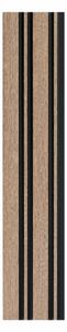 MILO Tölgy Lamelio lamella fa hatású falburkolat, bordázott lamella falipanel (12,2x270cm)