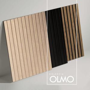 OLMO Tölgy Lamelio fa hatású lamella falburkolat, ütésálló bordázott falpanel (12,2x270cm)