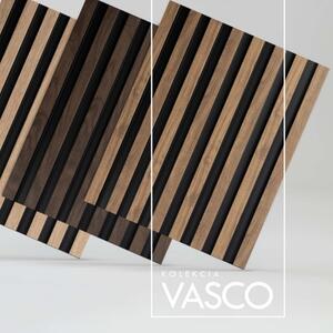 VASCO Aranytölgy Lamelio lamella falburkolat, bordázott dekorpanel (12,2x270cm)