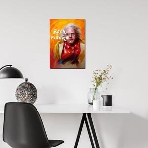 Gario Vászonkép Vissza a jövobe, Christopher Lloyd - Dmitry Belov Méret: 40 x 60 cm