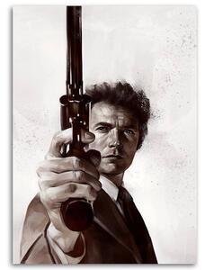 Gario Vászonkép Piszkos Harry, Clint Eastwood - Dmitry Belov Méret: 40 x 60 cm