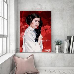 Gario Vászonkép Star Wars, Leia portréja - Dmitry Belov Méret: 40 x 60 cm