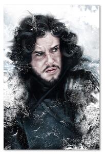 Gario Vászonkép Trónok harca, Jon Snow portréja - Dmitry Belov Méret: 40 x 60 cm