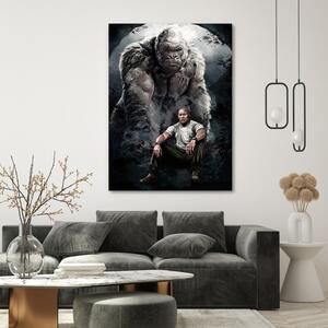 Gario Vászonkép Rampage Tombolás, Dwayne "The Rock" Johnson - Dmitry Belov Méret: 40 x 60 cm