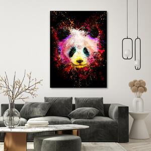 Gario Vászonkép Szivárvány panda - Dmitry Belov Méret: 40 x 60 cm