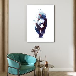 Gario Vászonkép Akvarell medve - Robert Farkas Méret: 40 x 60 cm
