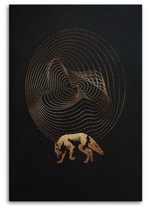 Gario Vászonkép Aranyszínu vonallal - Robert Farkas Méret: 40 x 60 cm