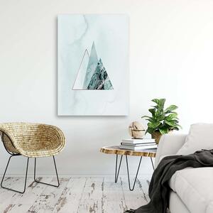 Gario Vászonkép Három minimalista háromszög - Andrea Haase Méret: 40 x 60 cm