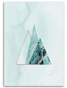 Gario Vászonkép Három minimalista háromszög - Andrea Haase Méret: 40 x 60 cm